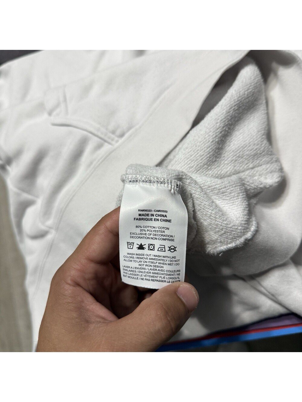 Nike Sportswear N7 Grey White Fleece 1/2 Zip Pullover Western CQ9239 082 Women - Picture 8 of 10